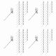 thumbnail image 1 of 100 x Anzuelos Individuales de Tableros de Clavijas de Suspension de Tienda 100 mm, 1 of 5