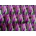 thumbnail image 4 of oneOone Cotton Poplin Purple Fabric Argyle Check Sewing Craft Projects Fabric Prints By Yard 42 Inch Wide, 4 of 4