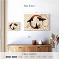 thumbnail image 4 of Elephant Stock Enso Butterflies Wall Art - Horizontal Canvas Wall Art - Living Room Wall Decor - Watercolor Wellness Canvas - Beige And Black Decor - 24" x 16", 4 of 8
