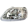 thumbnail image 3 of Headlight Compatible With 1999-2000 Honda Civic Left Driver Halogen, 3 of 6