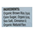 thumbnail image 3 of Lundberg Family Farms Organic Cinnamon Toast Rice Cake, 9.5 Ounce -- 6 per Case., 3 of 6