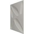 thumbnail image 4 of Ekena Millwork 19 5/8"W x 19 5/8"H Petal EnduraWall Decorative 3D Wall Panel, Universal Aged Metallic Rust (Covers 2.67 Sq. Ft.), 4 of 6