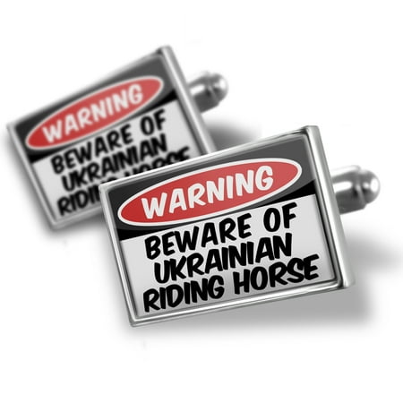 Cufflinks Beware of the Ukrainian Riding Horse - NEONBLOND