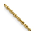 thumbnail image 1 of Quality Gold 012L-36 14K Yellow Gold 1.50 mm Diamond-Cut Rope with Lobster 36 in. Clasp Chain, 1 of 1