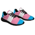 thumbnail image 6 of Transgender Flag Shoes Mens Womens Running Sneakers Mesh Breathable Jogging Walking Shoes Black Size 7.5, 6 of 7