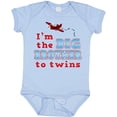 thumbnail image 3 of Inktastic I'm the Big Brother to Twins. Boys Baby Bodysuit, 3 of 5