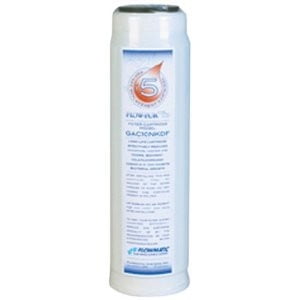 FlowPur Watts Fresh Water Filter Cartridge GAC10N/KDF-RV Replacement For Flow-Pur Ultimate System; Granular Activated Carbon; Inhibits Bacteria Growth; 10 Inch; Single