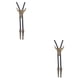 thumbnail image 2 of Corbatas doradas Sonducket para hombre ajustables de vaquero americano estilo occidental regalo de corbata, 2 of 6