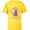 Yellow, variant on Disney Princess Rapunzel Heart and Pascal - Short Sleeve T-Shirt for Kids - Customized-White