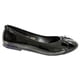 thumbnail image 1 of Zapato Flats Balerina Casual Niña Mujer T-24 Color Ng Charol Lgto 1064 Piso Comodos, 1 of 5