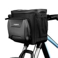 thumbnail image 1 of Paquete de bicicletas Bolsa aislada para manillar de bicicleta Pantalla táctil impermeable Cesta delantera para bicicleta Bolsa de almacenamiento reflectante para manillar de bicicleta Bolsa para bici, 1 of 7