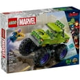 thumbnail image 3 of LEGO Marvel The Hulk Truck vs. Thanos - Monster Truck Building Toy for Kids 7+ - Includes Hulk & Thanos Toy Minifigures - Creative Birthday Gift Idea for Girls and Boys - 76312, 3 of 8