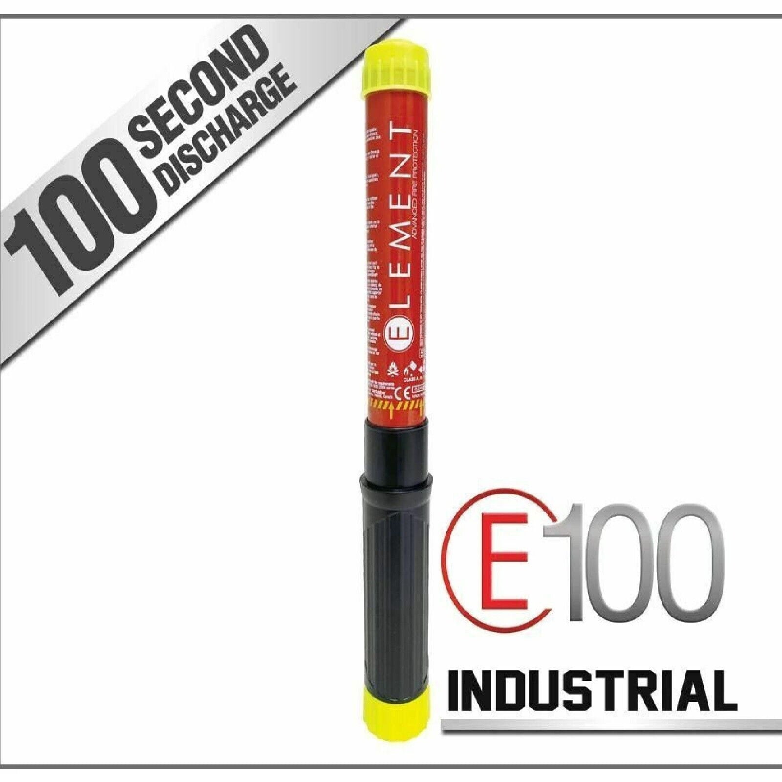 ELEMENT E100 Fire Extinguisher 40100, 100 sec. Includes UTVDISTRIBUTION INC Magnet Mount