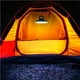 thumbnail image 2 of Yuarrent Ventilador de tienda impermeable multifuncional Luz de camping recargable Luz de puesto de mercado nocturno Lámpara de ventilador de Decoración del hogar Yuarrent HA014222-00, 2 of 5