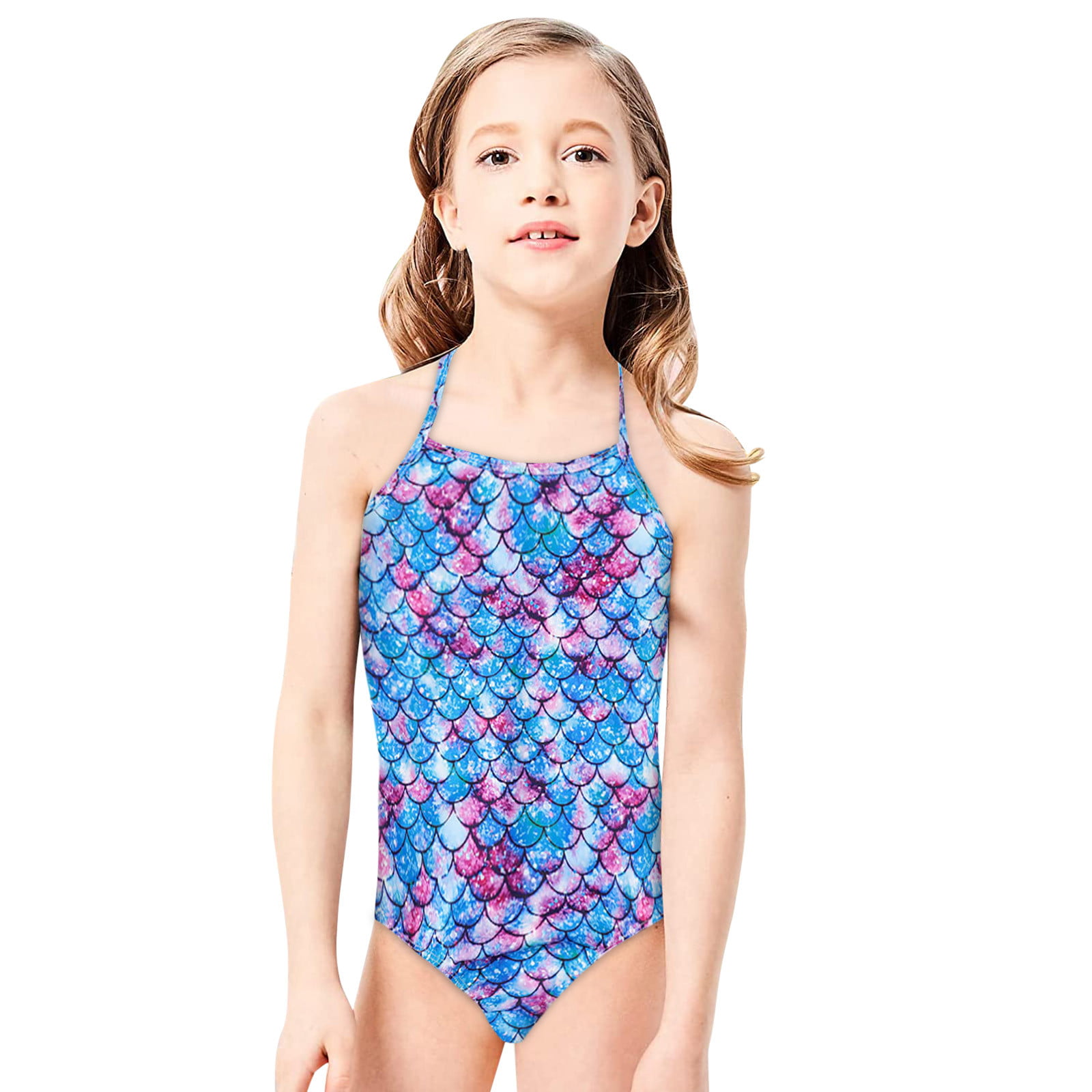 Zoggs Girl's Circus Splash Sun Protection 2 Piece Swimming Costume 