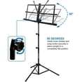 thumbnail image 7 of Kasonic Portable Music Stand, With Carrying Bag and Music Sheet Clip Holder Professional Set, 7 of 7