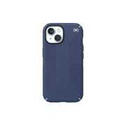 Speck Presidio 2 Grip - Back cover for cell phone - MagSafe compatibility - plastic - coastal blue/dust gray - for Apple iPhone 13, 14, 15