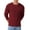 07-Wine Red, variant on Iceglad Mens Pullover Sweater Soft Lightweight Casual Classic Crewneck Knitwear Sweaters with Ribbing Edge