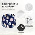 thumbnail image 4 of Balery Mom And Baby Owls Pantalones cortos deportivos para mujer con forro y dos bolsillos, elásticos, para entrenamiento, gimnasio, yoga-XX-Large, 4 of 7