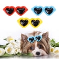 thumbnail image 2 of Cortapelos para mascotas con forma de gafas, juego de 3 piezas para gatos y perros pequeños, elegantes elementos esenciales para el cuidado personal, 2 of 8