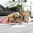 thumbnail image 5 of 30-Pack Peel and Stick Vinyl Floor Tiles, 12"x12" Self-Adhesive Waterproof Peel and Stick Flooring Planks DIY for Bathroom, Kitchen, Living Room, Cover 30 Sq. Ft White, 5 of 7