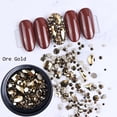 thumbnail image 2 of Xihbxyly Pegatinas para Uñas, Impresionante Diseño de Diamante Dorado de Fondo Plano, Versátiles para Uñas de Gel y Acrílico, Perfectas para Decorar Teléfonos Móviles y Cristales, Manualidades Divert, 2 of 4