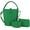 Green, variant on Kukuzhu Shoulder Bags for Women Fashion Leather Bucket Hobo Bag Handbag Purse