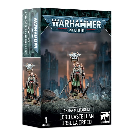 Games Workshop Warhammer 40K Astra Militarum: Lord Castellan Ursula Creed GWS 47-32