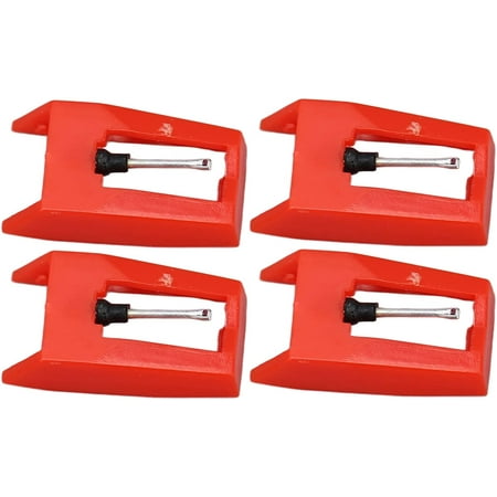 Record Player Needle, 4pcs Turntable Replacement Stylus Record Player