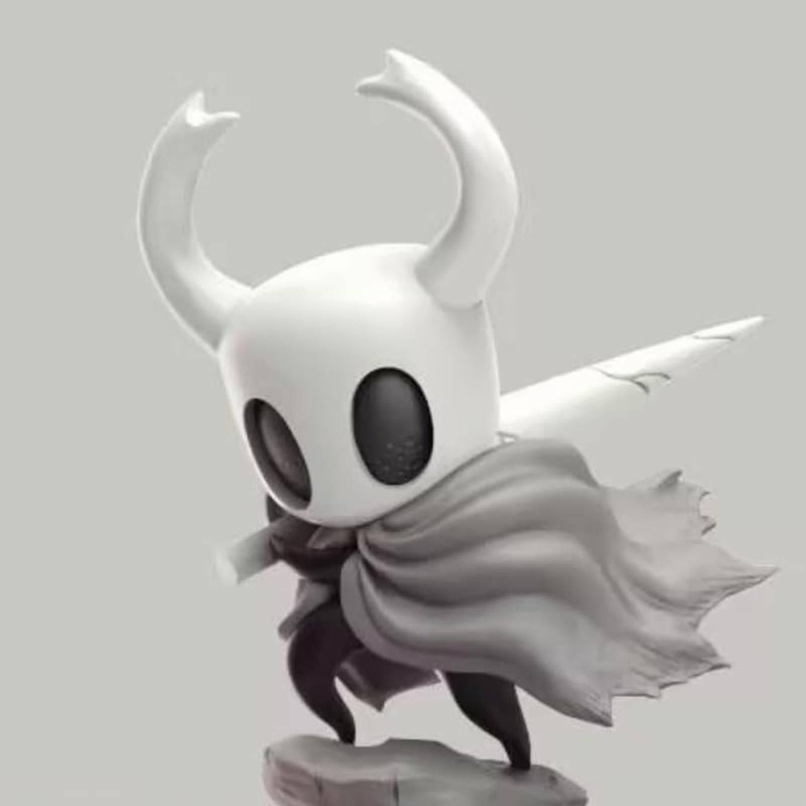 Newly Knight Figure Battling Little Knight Anime Figures 12cm/4.7inch Anime Character Collection Decor Statue Model Desktop Ornament Gift