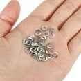 thumbnail image 5 of 304 Stainless Steel Flat Washers M3x6mm Belleville Spring Disc Washer Conical Knurled Metric Gasket 100 Pack, 5 of 6