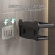 thumbnail image 5 of Portarrollos de Papel Higiénico de Pie, Inoxidable y con Repisa para Teléfono | Soporte para Papel Higiénico de Abs | Base Estable para Montaje En Pared o Taladro | Diseño Gris Moderno para El Hogar, 5 of 6