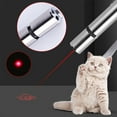 thumbnail image 3 of 3 in 1 Interactive USB Rechargeable Red Dot Laser Light Cat Toy Funny Cat Laser Sight Pointer Laser Pen Cat Chaser Stick Flashlight Laser LED Pen Pet Toys #427444, 3 of 8