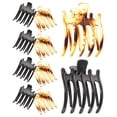 thumbnail image 2 of 10 unids Pinzas de garras de pelo Clips de garra de cabello Mujeres Clips de pelo Moda Tocado, 2 of 8