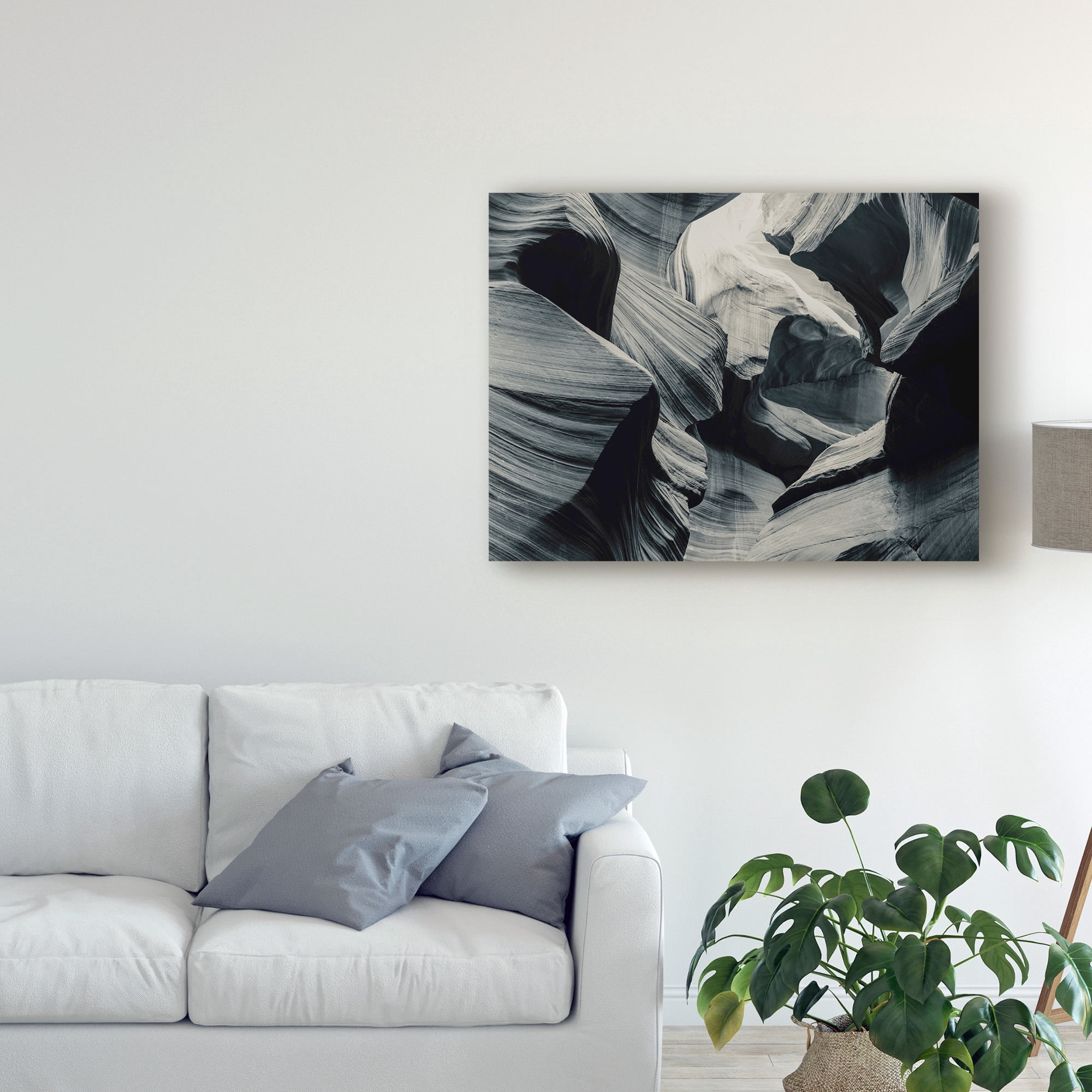 Trademark Fine Art 'Slots Black and White' Canvas Art by American School