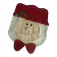 thumbnail image 4 of Protector extraíble y lavable para silla de comedor, para gorro de Papá Noel para decoración navideña / decoración del hogar, funda para asient rojo 2 Soledad Cubierta de silla de Navidad, 4 of 9