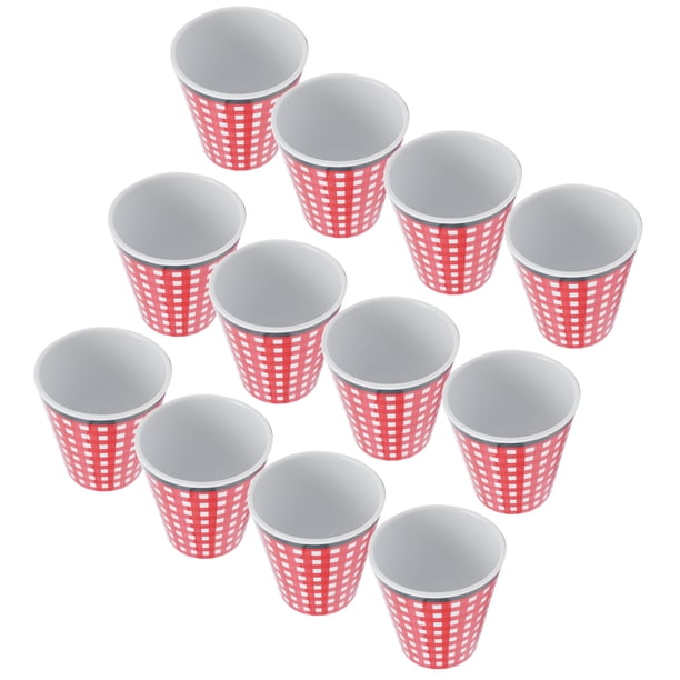 Taza de melamina, 12 piezas Taza de melamina Taza de té con leche Utensilios para beber diseñados para el futuro
