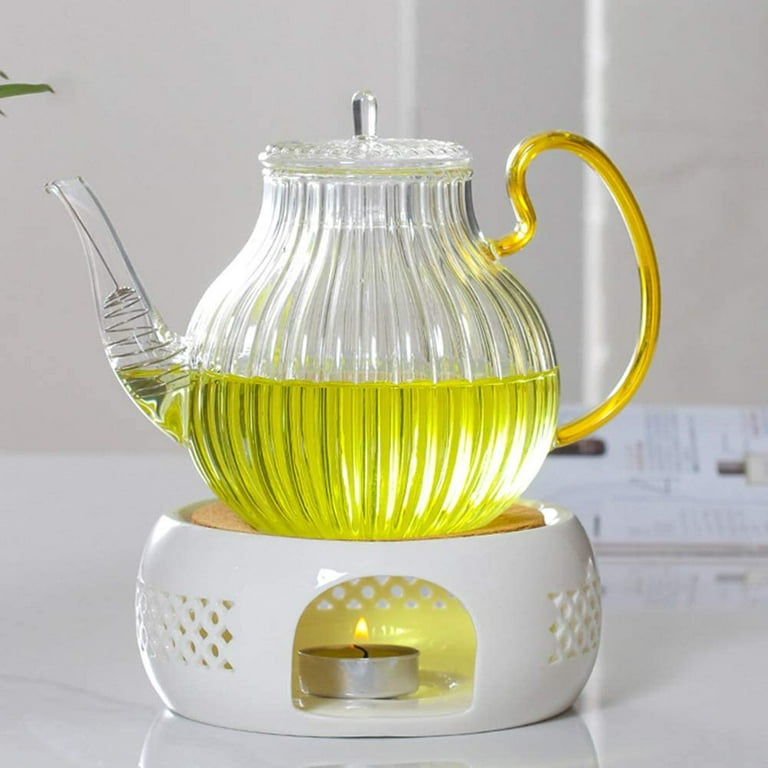  COSORI Teapot & Mug Warmer, Glass Tea Kettle with