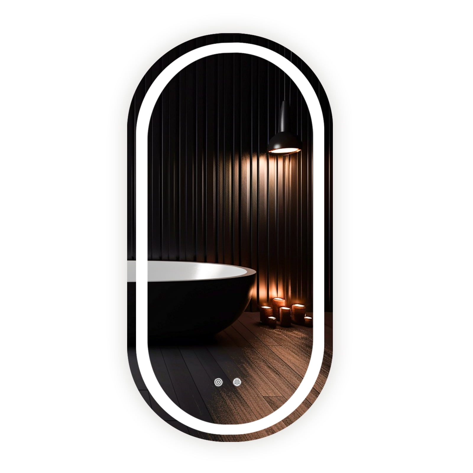 Magnifique Led Mirror for Bathroom Vanity Mirror with Lights Adjustable ...