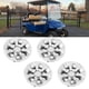 thumbnail image 2 of Cubiertas para ruedas de carrito de golf 4 piezas Bling Bling Tapacubos Universal 8 pulgadas, 2 of 12