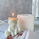 thumbnail image 5 of Molde de silicona para velas de fondant Ticfox molde de silicona de oso 11,5 x 10 cm, 5 of 12
