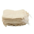 thumbnail image 1 of 200 Pack Cotton Muslin Bags Sachet Bag Multipurpose Drawstring Bags for Tea Jewelry Wedding Party Favors Storage (4 x 6 Inches), 1 of 8