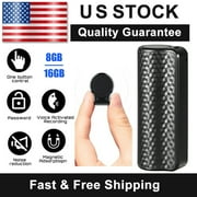 Paddsun Mp3 Spy Magnetic Recording Device Hidden Voice Activated Mini Audio Recorder Us(16GB)