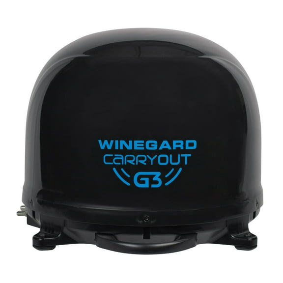 Winegard GM-9035 Carryout G3 Black 16" Dia. X 13" H RV Satellite Antenna