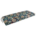 thumbnail image 4 of Blazing Needles 954X19-REO-54 54 x 19 in. Patterned Outdoor Spun Polyester Bench Cushion, Menillo Sonoma, 4 of 5