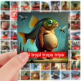 thumbnail image 5 of Juego de 72 pegatinas de anomalías virales - Diseño "Tung Tung Tung", 3,4 x 3,4 cm, colores surtidos, 5 of 5