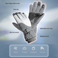 thumbnail image 2 of Guantes De Invierno Para Hombres Y Mujeres, Guantes Impermeables Antideslizantes Con Pantalla Táctil, Guantes Térmicos A Prueba De Viento Para Conducir, Ciclismo, Trabajo, Senderismo, Esquí Moyic OD014149-00, 2 of 6
