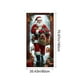 thumbnail image 3 of 35 X 71 Inch Christmas Door Cover - Santa Claus Pattern - Christmas Day Door Decoration - Festival Party Decoration, 3 of 6