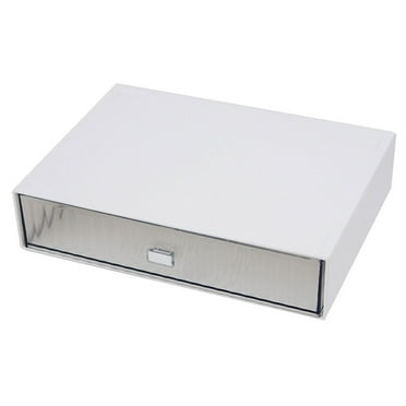 Compact Storage Solution for Desk, Classroom & Home, 1 Drawer, 23x16.5x5cm Stackable Office Drawer Organizer