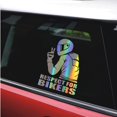thumbnail image 4 of Respect For Cyclists Reflective Sticker Decal Car Stickers Fashion Car Decoration Sticker, 4 of 8